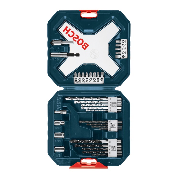 SET X-LINE 34 PIEZAS BOSCH