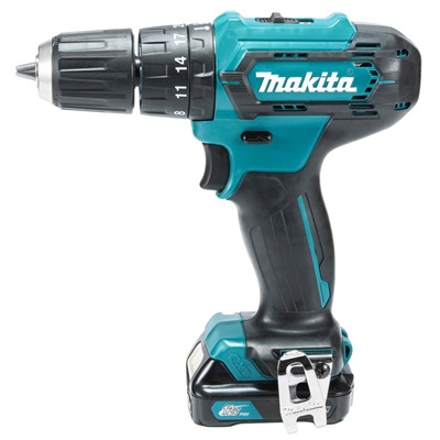 KIT TALADRO PECUTOR HP333 + ATORNILLADOR TD110 + 2 BAT. 1.5AH + CARG. +(BAT 12V-5AMP) MAKITA