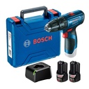 TALADRO PERCUTOR INALAMBRICO GSB 120-LI + 23 ACC BOSCH