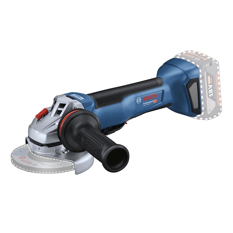 AMOLADORA 4 1/2" GWS 18V-10 P BOSCH BARETOOL