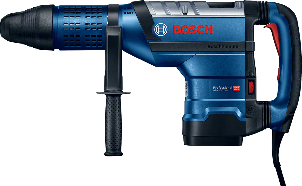 MARTILLO PERFORADOR GBH 12-52 DV BOSCH CON SISTEMA ANTIVIBRACION