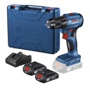 TALADRO ATORNILLADOR 18V GSR 185-LI BOSCH HERRAMIENTA COMPLETA