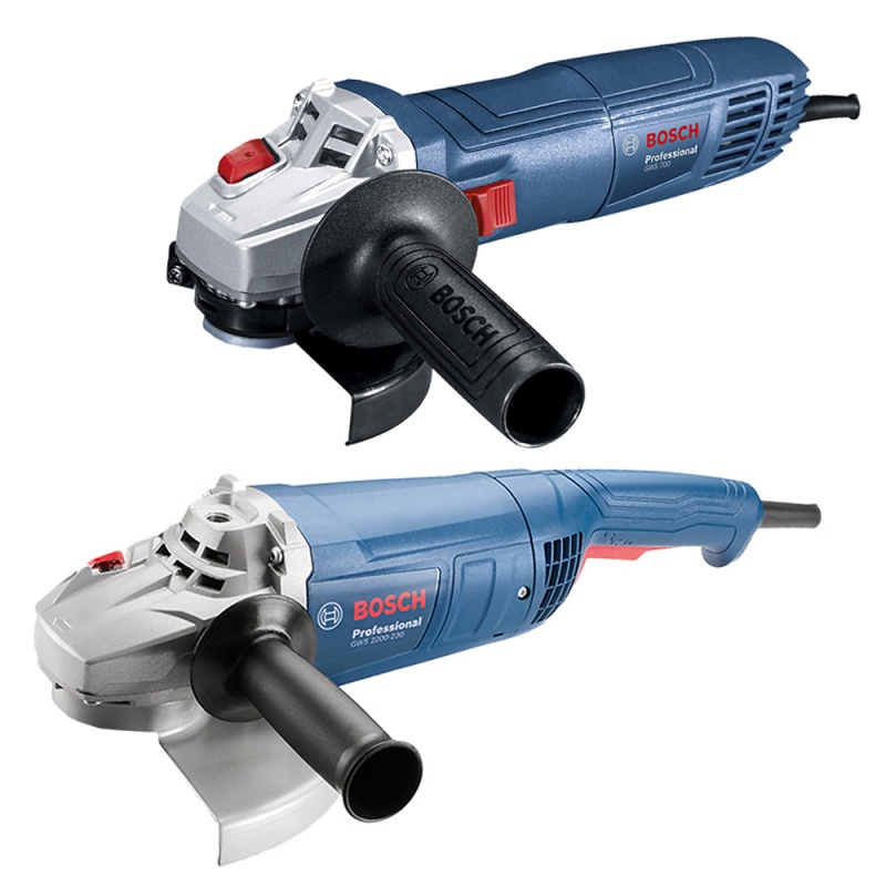 AMOLADORAS 9" GWS2200-230 + GWS700 4 1/2" BOSCH