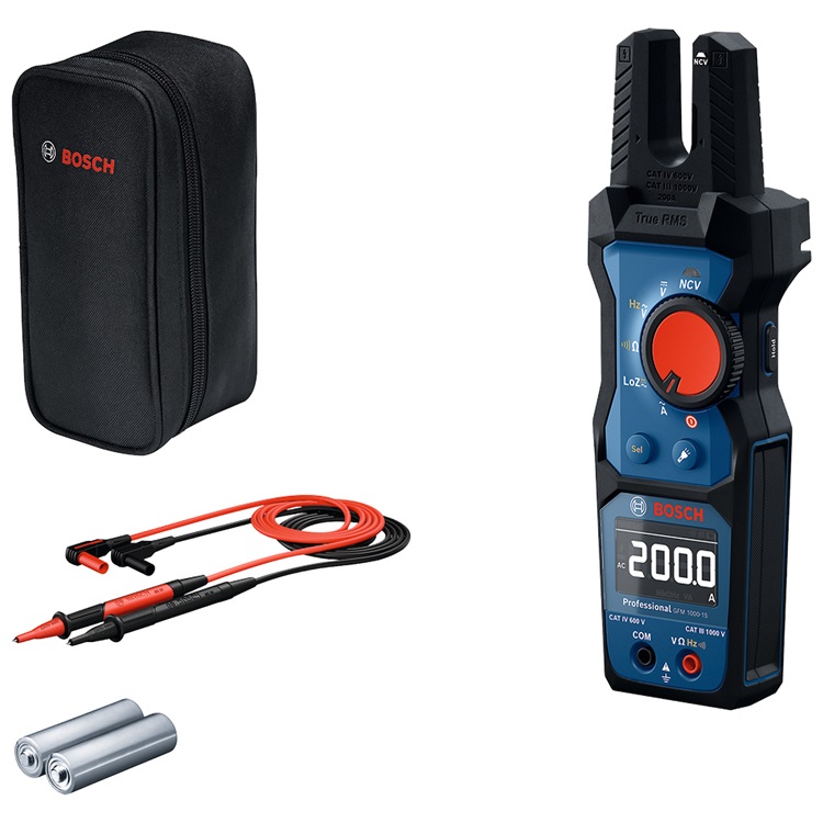 PINZA AMPERIMETRICA GFM 1000-15 BOSCH