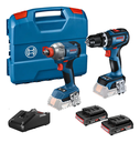 TALADRO GSB 18V-90 C + LLAVE DE IMPACTO GDX 18V-285 BOSCH 