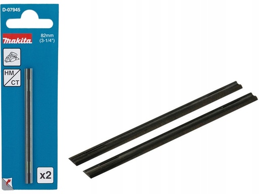 [D-07945] MINI CUCHILLAS MAKITA DOBLE FILOTC 82mm P/CEPILLO (2UND) MAKITA
