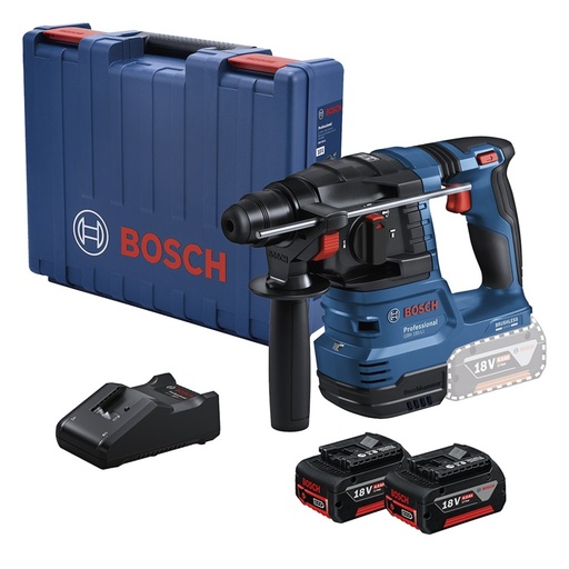 [0611.924.0E1-000] MARTILLO PERFORADOR GBH 185-LI BOSCH HERRAMIENTA COMPLETA